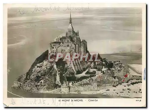 Cartes postales moderne Le Mont St Michel Cote Est