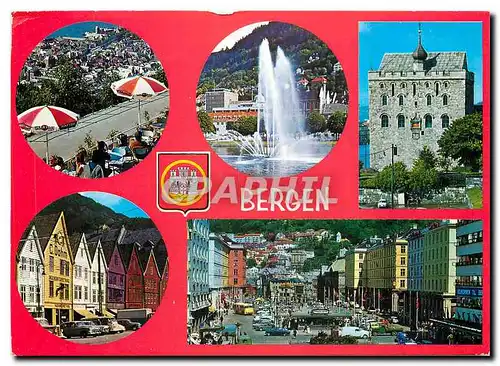 Cartes postales moderne Norway Bergen