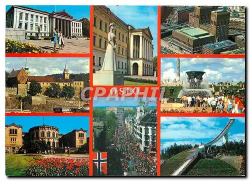 Cartes postales moderne Oslo Norway