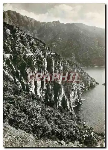 Moderne Karte Golfe de Porto Carse Les Falaises