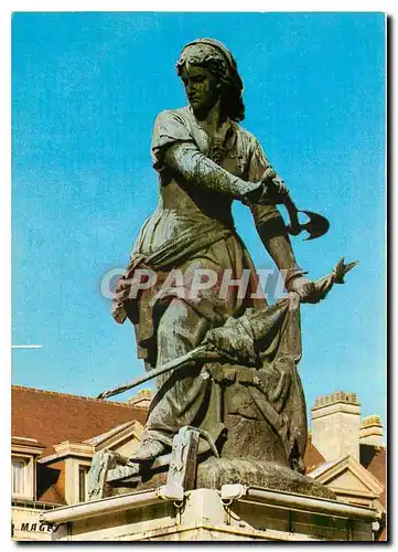 Cartes postales moderne Beauvais Oise La Statue de Jeanne Hachette qui prit une part heroique a la defense de Beauvais