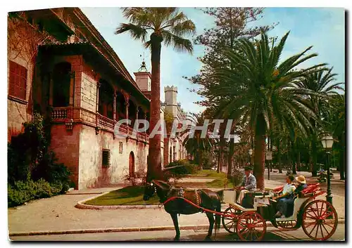 Cartes postales moderne Palma de Mallorca Consulado del Mar et la Promenade de Sagrera