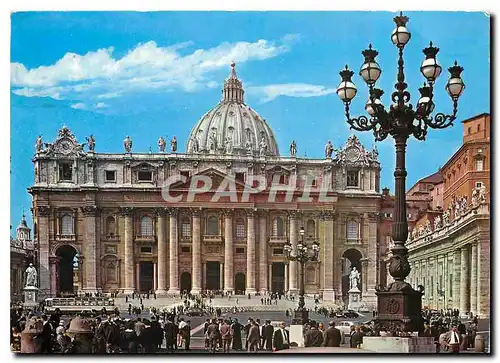 Moderne Karte Citta del Vaticano Basilica di St Pierre