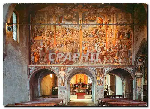 Cartes postales moderne Svizzera Chiesa degli Angeli Lugano Luini