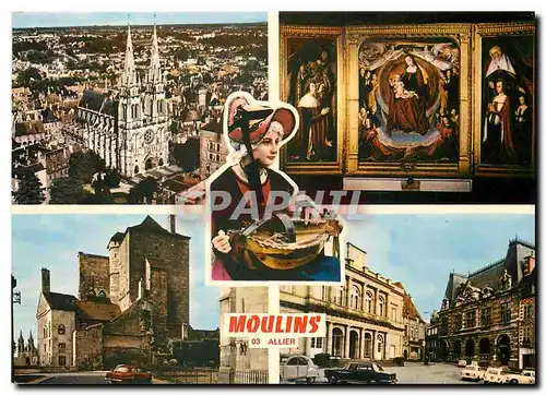 Cartes postales moderne Moulins
