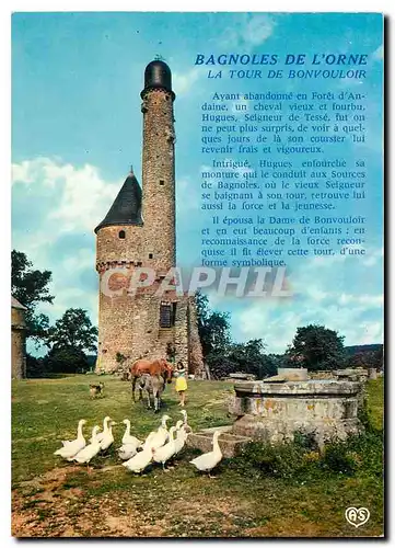 Cartes postales moderne Bagnoles de l'Orne Orne La tour de Bonvouloir