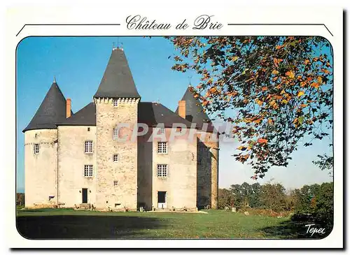 Moderne Karte Chateau de Brie Hte Vienne