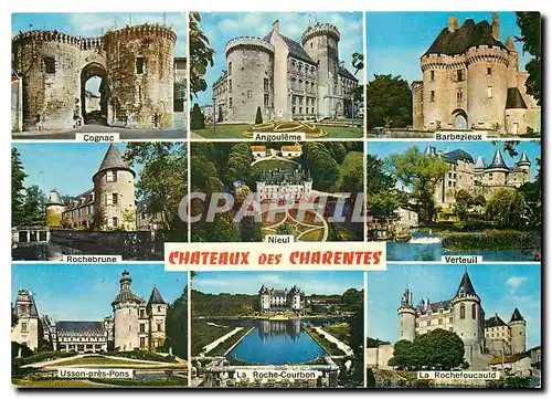 Cartes postales moderne Chateaux des Charentes