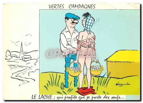 Cartes postales moderne Vertes campagnes