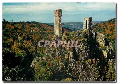 Moderne Karte Aveyron Touristique Peyrusse le Roc