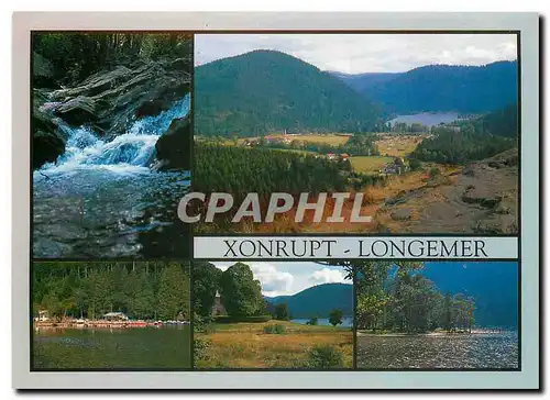 Moderne Karte Images de France Vosges Xonrupt Longemer