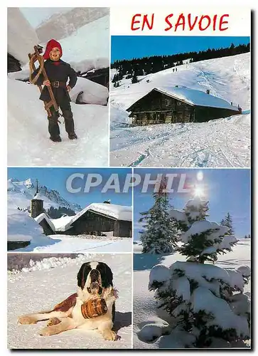 Cartes postales moderne Images de Chez Nous En Savoie Chien Folklore