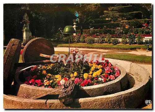 Cartes postales moderne Coutances Manche Le jardin public le pressoir a cidre et le colimacon