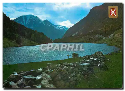 Cartes postales moderne Lumiere et Couleurs de la Cerdagne Porte Puymorens Lac et Barrage de Passet