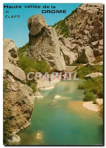 Cartes postales moderne Haute Vallee de la Drome Le Claps a Luc en Diois