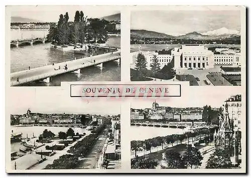 Cartes postales moderne Souvenir de Geneve