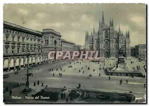 Cartes postales moderne Milano Place du Dome