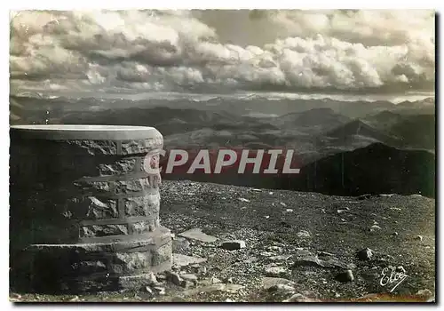 Cartes postales moderne Sommet de la Rhune Cote Basque Vue vers l'Espagne