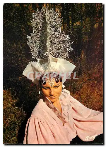 Cartes postales moderne Sur la Cote de Lumiere Les Sables d'Olonne Une jolie coiffe de Sablaise Folklore