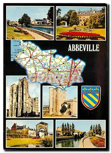 Cartes postales moderne Abbeville Somme