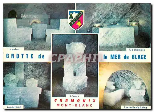 Cartes postales moderne Chamonix Mont Blanc La Grotte de la Mer de Glace