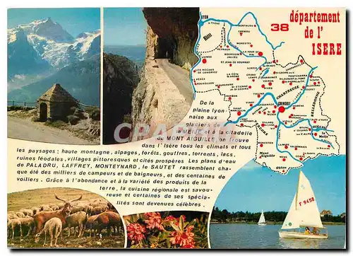 Cartes postales moderne Departement de l'Isere
