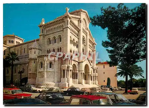 Cartes postales moderne Principaute de Monaco La Cathedrale