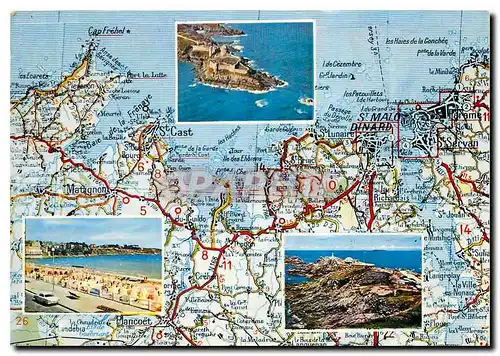 Cartes postales moderne La Bretagne Cote d'Emeraude