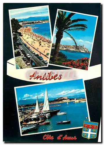 Cartes postales moderne La Cote d'Azur Antibes