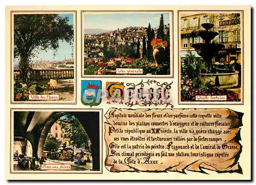 Cartes postales moderne Paysages de France Grasse Alpes Maritimes