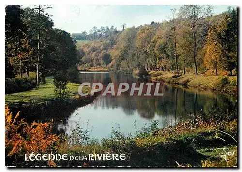 Cartes postales moderne La Bretagne en Couleurs Les bords de l'Aulne