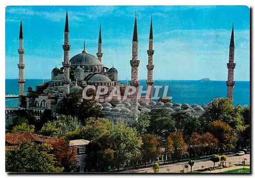 Cartes postales moderne Istanbul ve Saheserleri Sultanahmet camii 1616 la Mosque bleue