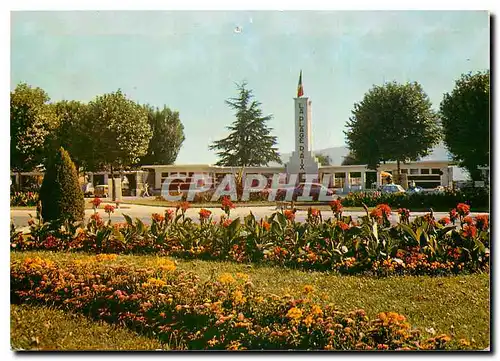 Moderne Karte Aix les Bains Savoie Entree de la Plage