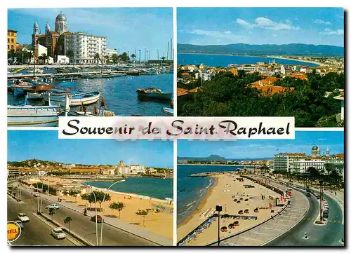 Moderne Karte Souvenir de Saint Raphael