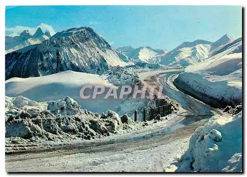 Cartes postales moderne La Toussuire Savoie le Petit Pont les Aiguilles d'Arve et la Meije