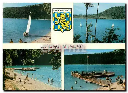 Cartes postales moderne Les Grands Paysages du Jura le Lac Chalain
