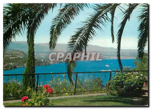 Cartes postales moderne La Cote d'Azur Theoule sur Mer au fond la Napoule