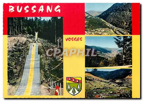 Cartes postales moderne Bussang Vosges Saut as ski