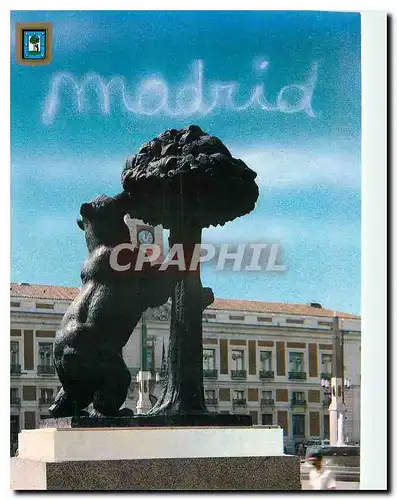 Cartes postales moderne Madrid Ours