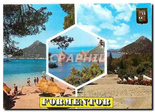 Cartes postales moderne Mallorca Formentor Playa en Colome Jardines