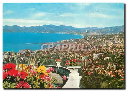 Cartes postales moderne Cannes vue generale prise de la Californie