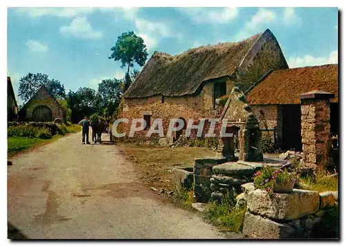 Cartes postales moderne Chaumieres de Bretagne