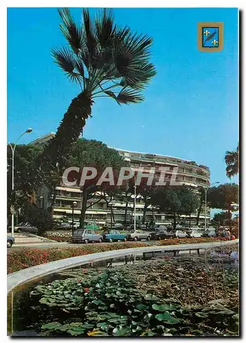 Cartes postales moderne Cannes Jardins sur la Croisette