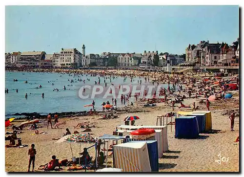 Moderne Karte Quiberon Morbihan la Plage de Port Maria