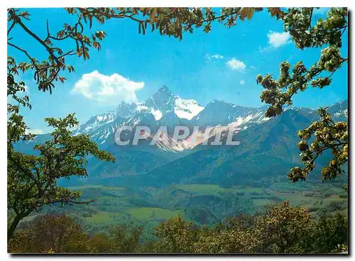 Cartes postales moderne Soleil et Montagne Route Napoleon entre Grenoble et Gap l'Obiou
