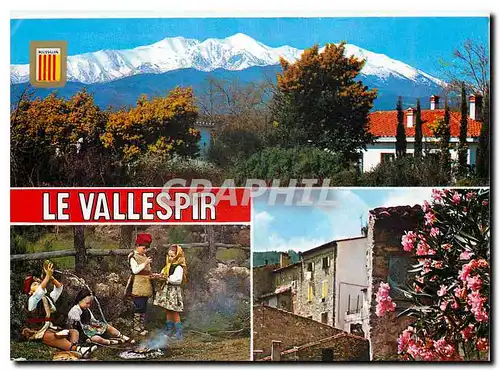 Cartes postales moderne Lumiere et couleurs du vallespir divers aspects