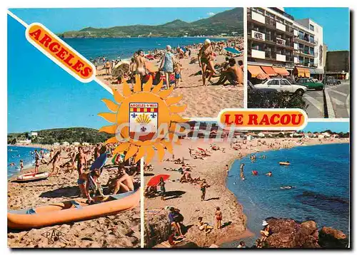 Cartes postales moderne Argeles sur Mer le Racou la Plage