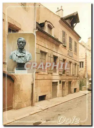 Moderne Karte Dole Jura la Maison Natele de Pasteur