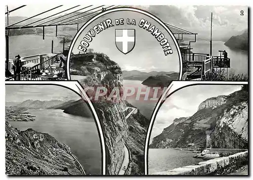 Cartes postales moderne Souvenir de la Chambotte vue panoramique prise de la terrasse Panorama vu d la Chambotte Aix et