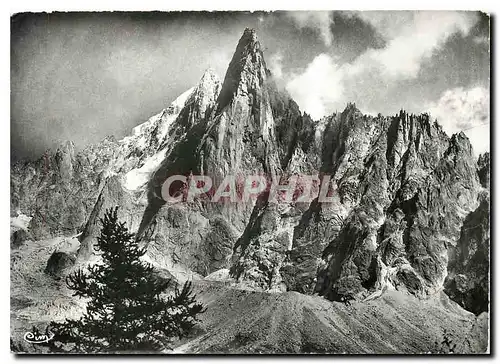 Moderne Karte Chamonix Hte Savoie le Dru